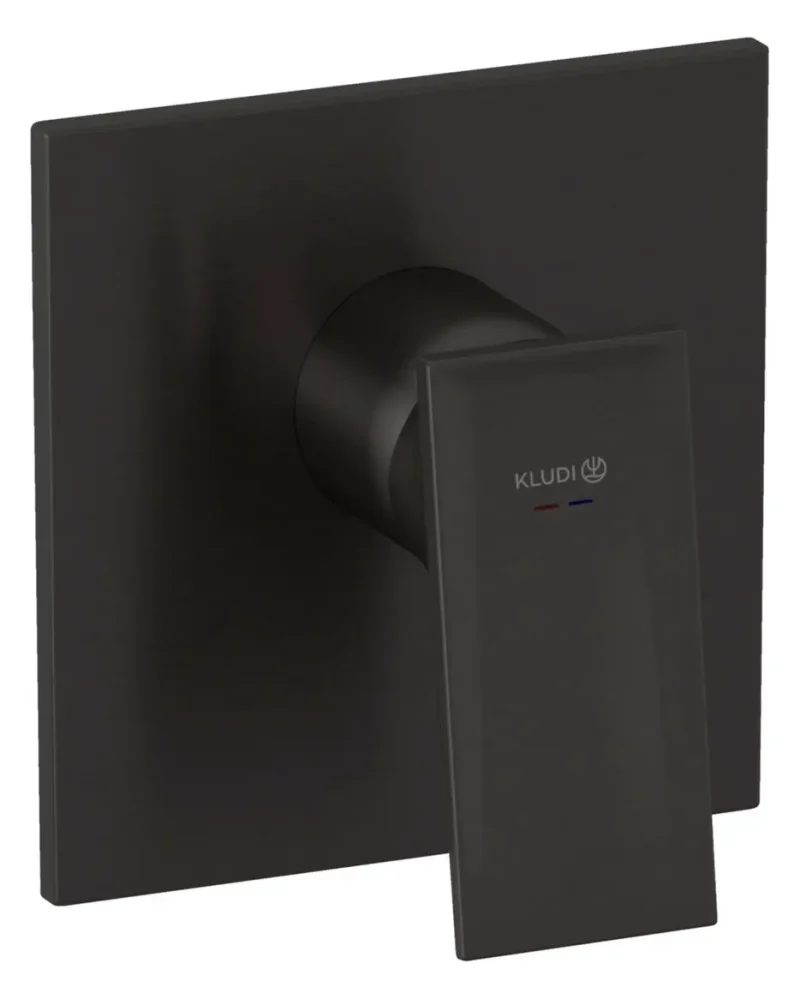Kludi Decus - zemapmetuma dušas maisītājs, matēts gunmetal 54755N275