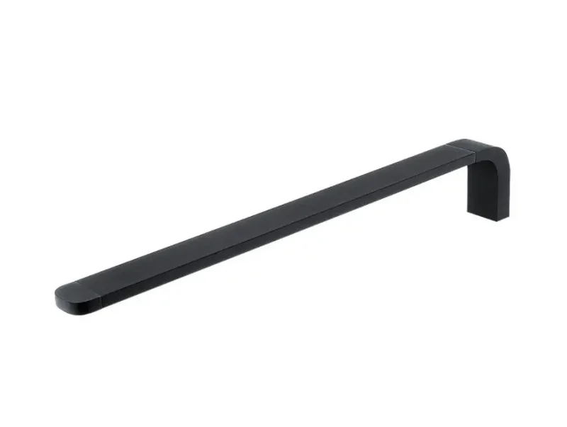 Nimco Nikau - dvieļu turētājs, garums 38 cm, matēti melns NKC 30097-90
