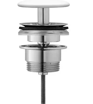 Duravit piederumi - noteces komplekts, neaizverams, 1 1/4, balts 0050780000