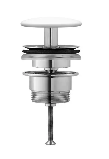 Duravit piederumi - noteces komplekts, neaizverams, 1 1/4, balts 0050780000