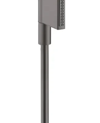 Axor One - dušas galva, 2 strūklu veidi, matēts melns hroms 45720340