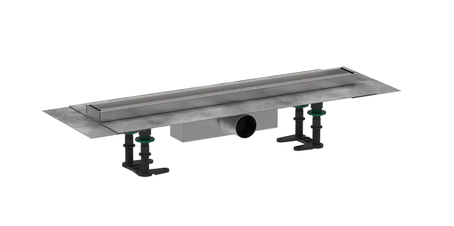 Hansgrohe RainDrain Compact - dušas renne 60 cm flīžu ielikšanai, ar resti 56175000