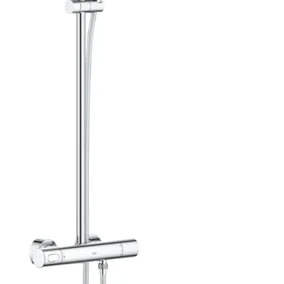 Grohe Rainshower SmartActive - dušas sistēma 310 ar termostatu, 9,5 l/min, 3 strūklas veidi, hroms 27968001