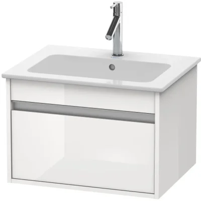 Duravit Ketho - izlietnes apakšskapis 41x60x48 cm, 1 atvilktne, balts pulēts KT641802222