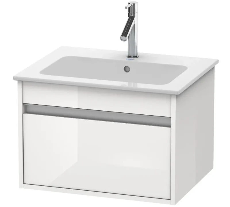 Duravit Ketho - izlietnes apakšskapis 41x60x48 cm, 1 atvilktne, balts pulēts KT641802222