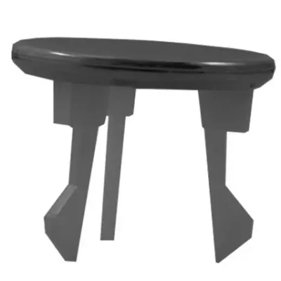 Duravit piederumi - pārplūdes vāciņš, hroms 1001070000