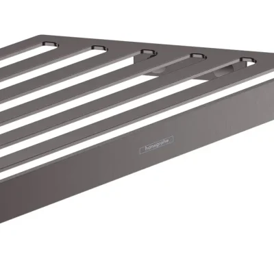 Hansgrohe AddStoris - stūra plaukts, hroms melns birstēts 41741340