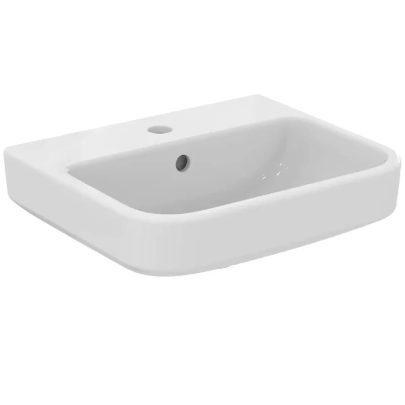 Ideal Standard i.Life B - izlietne 45x38 cm, ar pārplūdi, ar caurumu jaucējkrānam, balta T461001