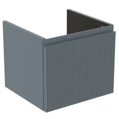 Ideal Standard Finesse - izlietnes skapītis, 43x40x37 cm, 1 atvilktne, Ribbed matēts Ashblue E3404UQ