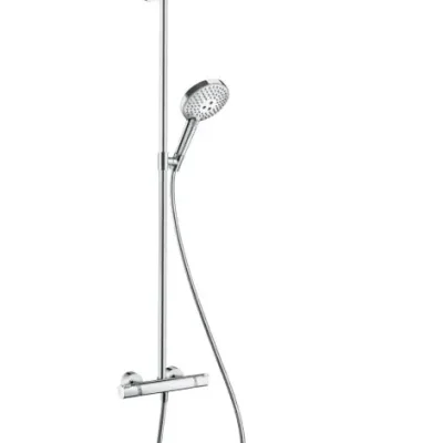 Hansgrohe Raindance Select S - dušas kolonna ar termostata maisītāju Showerpipe 240 1jet P, hromēts 27633000