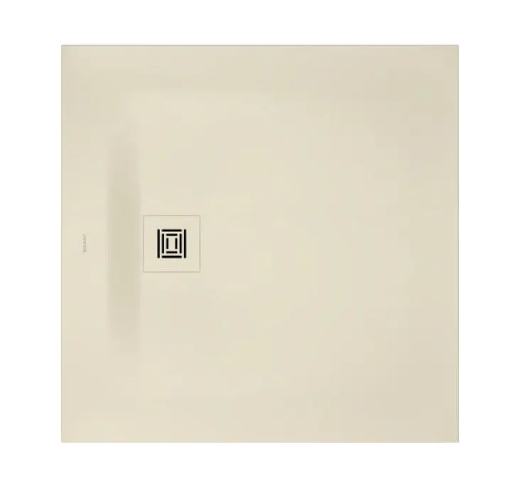 Duravit Sustano - dušas paliktnis 90x90 cm, DuraSolid, krēmkrāsas matēts 720271620000000