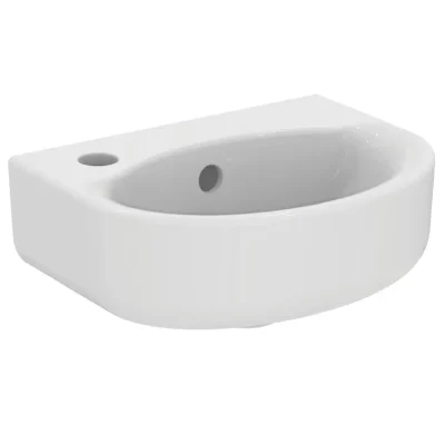 Ideal Standard Connect - izlietne 35x26 cm, 1 caurums maisītājam kreisajā pusē, ar Ideal Plus, balta E7912MA
