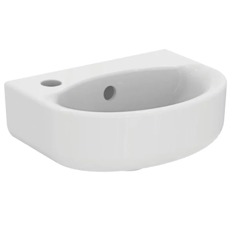 Ideal Standard Connect - izlietne 35x26 cm, 1 caurums maisītājam kreisajā pusē, ar Ideal Plus, balta E7912MA