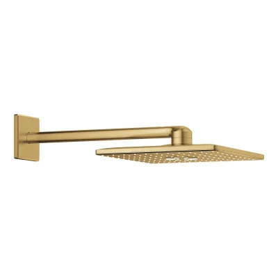 Grohe Rainshower SmartActive Cube - galvas duša 310, dušas sviras 43 cm, 2 strūklas, Cool Sunrise 26479GN0