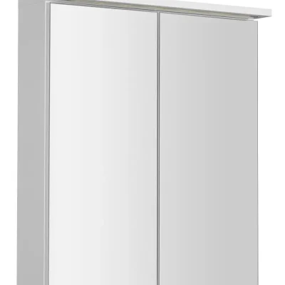Aqualine KAWA - spoguļskapis ar LED apgaismojumu, 60x70x22 cm, balts WGL60S