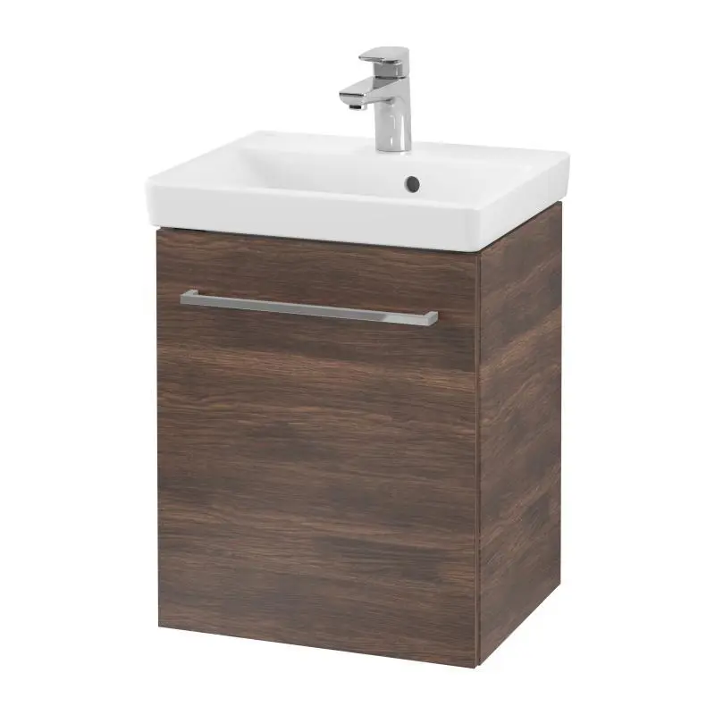 Villeroy & Boch Avento - izlietnes skapītis, 43x51x35 cm, 1 durvis, Arizona Oak A88701VH