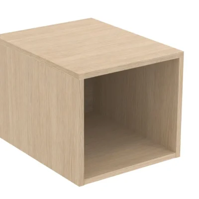 Ideal Standard Finesse - sānu skapis, atvērts, 40x51x36 cm, Baltā ozola E3402US