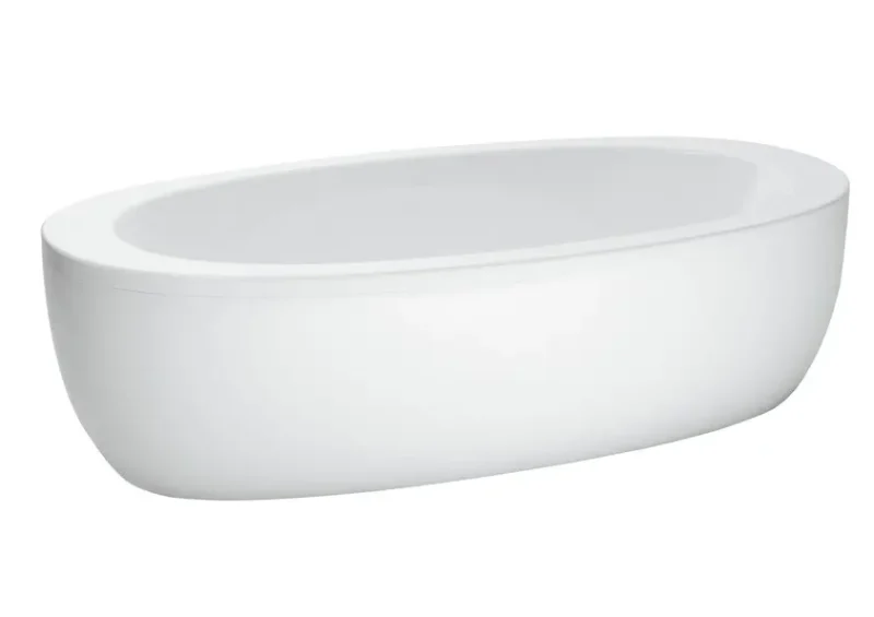 Laufen Il Bagno Alessi One - brīvi stāvoša vanna 203x102 cm, balta H2419700000001