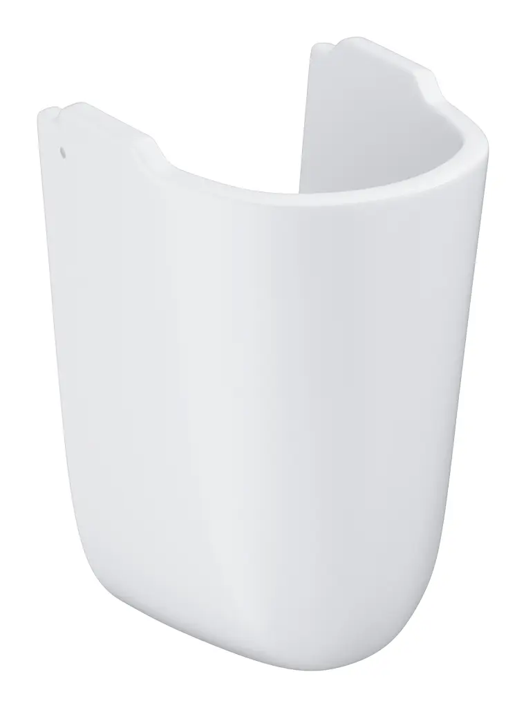 Grohe Bau Ceramic - puskolonna izlietnei, Alpu balts 39426000