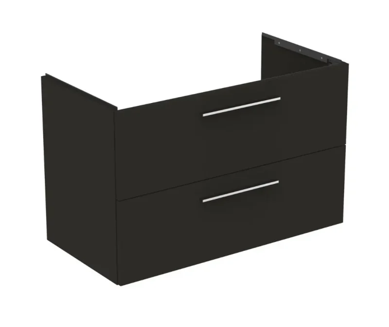 Ideal Standard i.Life B - izlietnes skapītis, 100x63x51 cm, 2 atvilktnes, labajā pusē, matēts antracīts T5585NV