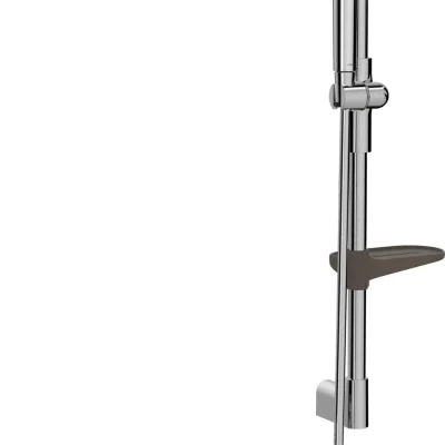 Hansa Prisma - dušas komplekts ar termostatu, 3 strūklas veidi, hroms 48130421