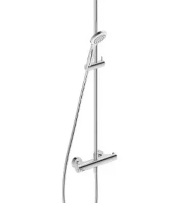 Duravit B.2 - dušas komplekts ar termostata maisītāju, hromēts B24280008010
