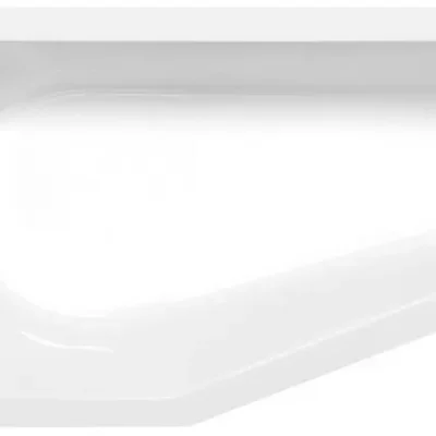 Polysan vannas - Asimetriska vanna Tigra L, 170x80x46 cm, balta 90111
