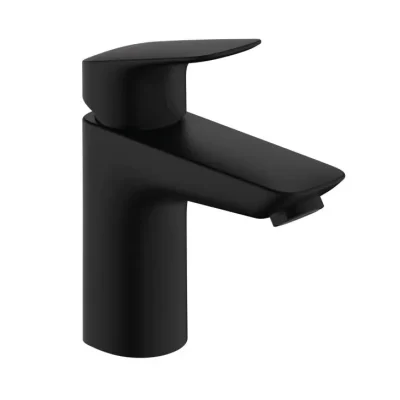 Hansgrohe Logis - izlietnes maisītājs ar noteces komplektu, EcoSmart, matēti melns 71100670