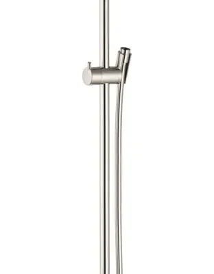 Hansgrohe Raindance - dušas stienis Unica'S Puro 90 cm, ar dušas šļūteni, niķelis birstēts 28631820