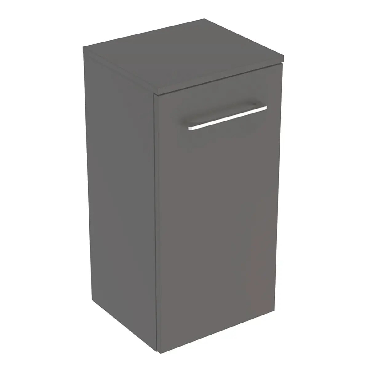 Geberit Selnova Square - sānu augšējais skapītis 65x33x30 cm, 1 durvis, Lava matēts 501.273.00.1