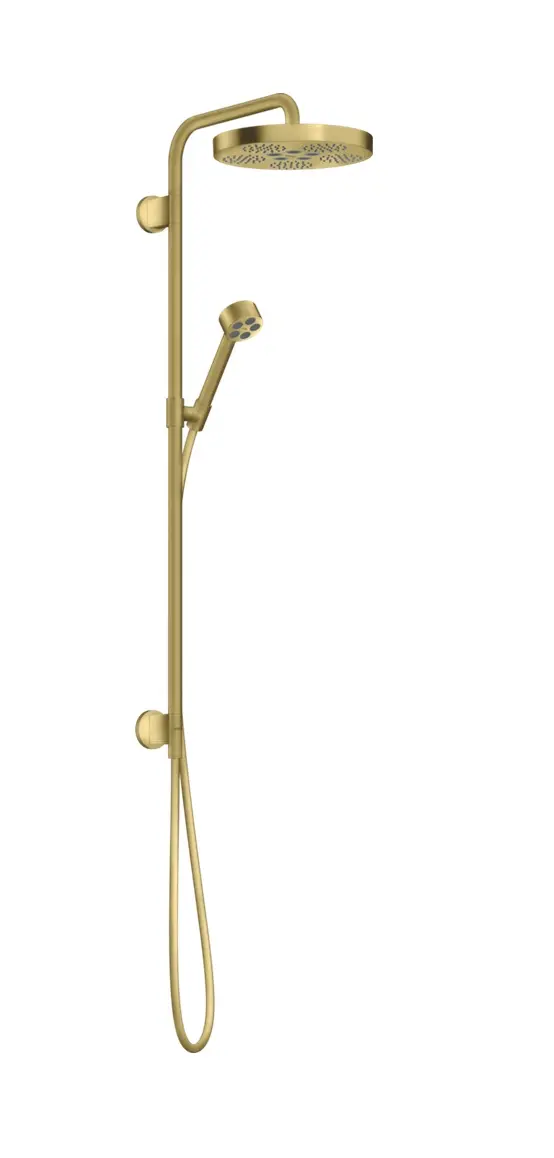 Axor One - dušas komplekts bez maisītāja, diametrs 28 cm, birstēts misiņš 48790950