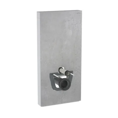 Geberit Monolith Plus - sanitārais modulis sienas WC, 101 cm, pieslēgums apakšā, betona izskats 131.221.JV.7