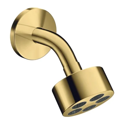 Axor One - galvas duša, diametrs 7 cm, EcoSmart, pulēta zelta apdare 48490990