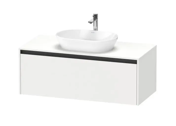 Duravit Ketho.2 - izlietnes skapītis 46x120x55 cm, 1 atvilktne, balts matēts K24887018180000