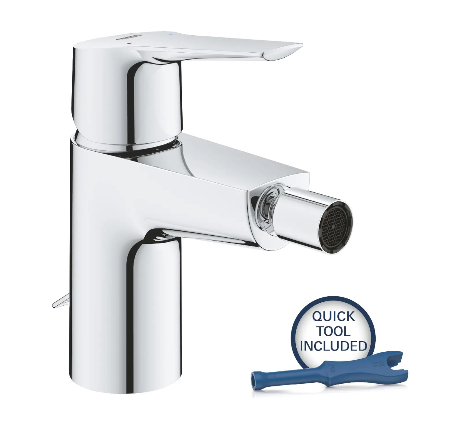 Grohe QuickFix Start - bideta maisītājs ar ķēdīti, hromēts 32281002