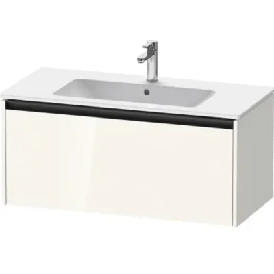 Duravit Ketho.2 - izlietnes skapītis, 44x101x48 cm, 1 atvilktne, balts spīdīgs K25064022220000