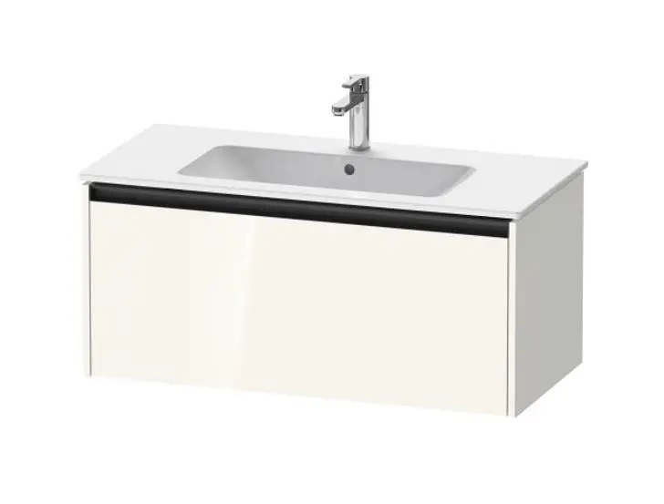 Duravit Ketho.2 - izlietnes skapītis, 44x101x48 cm, 1 atvilktne, balts spīdīgs K25064022220000