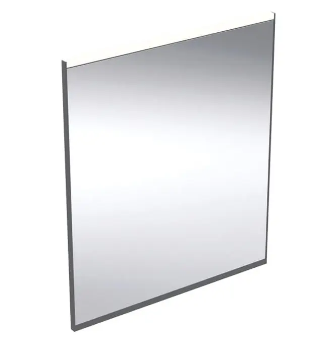 Geberit Option - spogulis ar LED apgaismojumu un apsildi, 60x70 cm, matēti melns 502.781.14.1