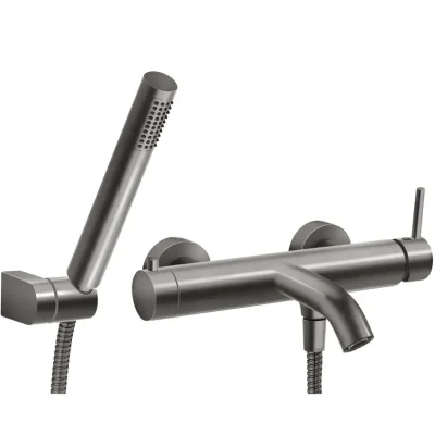 Novaservis Ferro Ciriculus - vannas maisītājs ar piederumiem, gun metal BCK11GM