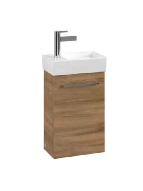 Villeroy & Boch Avento - izlietnes skapītis, 34x51x20 cm, 1 durvis, Oak Kansas A87600RH