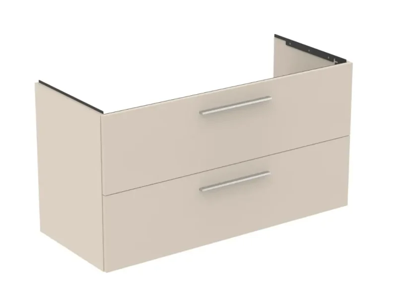 Ideal Standard i.Life B - izlietnes skapītis, 120x63x51 cm, 2 atvilktnes, pa labi, matēti smilšu T5587NF