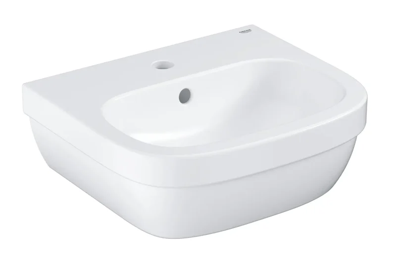 Grohe Euro Ceramic - rokas izlietne ar pārplūdi 45x40 cm, Alpu balts 39324000
