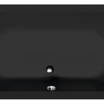 Polysan vannan - Vanna 170x80 cm, matēti melna 71745.21