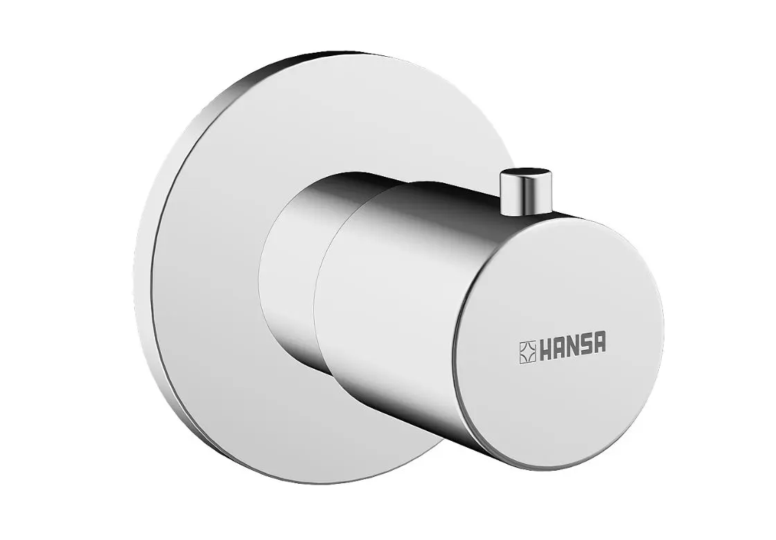 Hansa Living - zemapmetuma vārsts, hroms 06289105