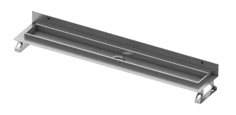 Tece TECEdrainline - dušas noteka 70 cm, ar sienas atloku, ar Seal System blīvējuma lenti, nerūsējošais tērauds 600701
