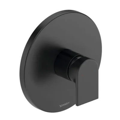 Duravit Tulum - zemapmetuma dušas maisītājs, matēti melns TU4210010046