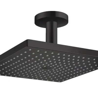 Hansgrohe Raindance E - galvas duša, 30x30 cm, EcoSmart, matēti melns 26251670