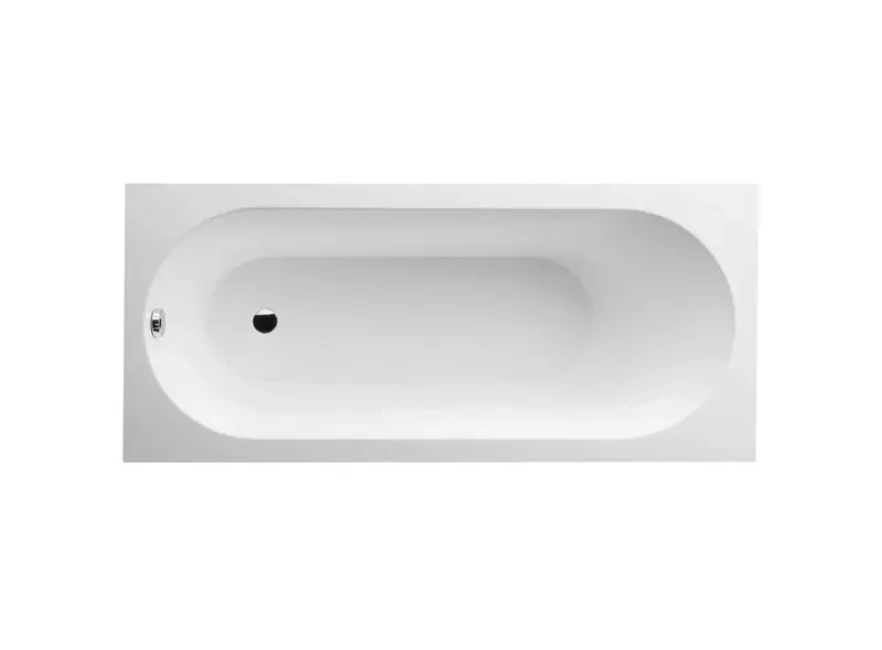 Villeroy & Boch Oberon - vanna Solo 180x80x47 cm, Quaryl, balta UBQ180OBE2V-01