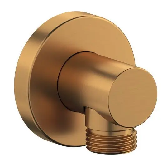 Duravit piederumi - dušas pieslēguma līkums, matēts bronzas UV0630008004