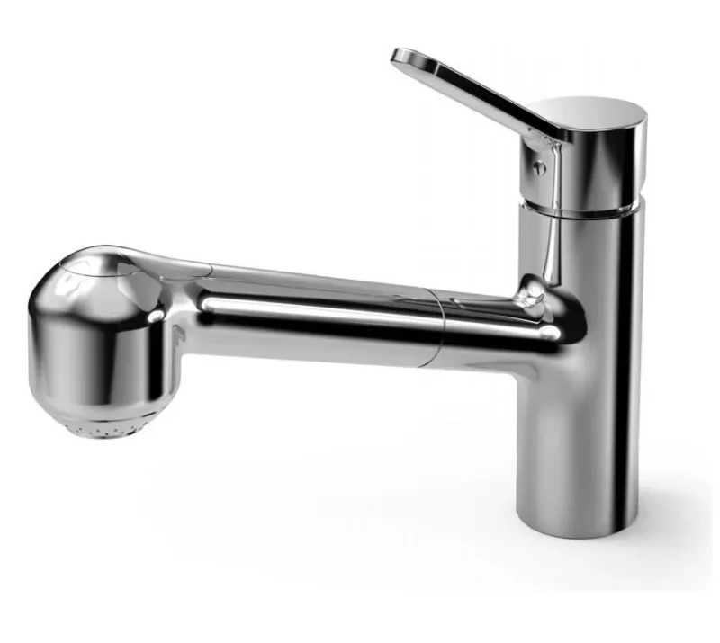 Hansa Primo - izlietnes maisītājs ar izvelkamu dušu, hroms 49522203